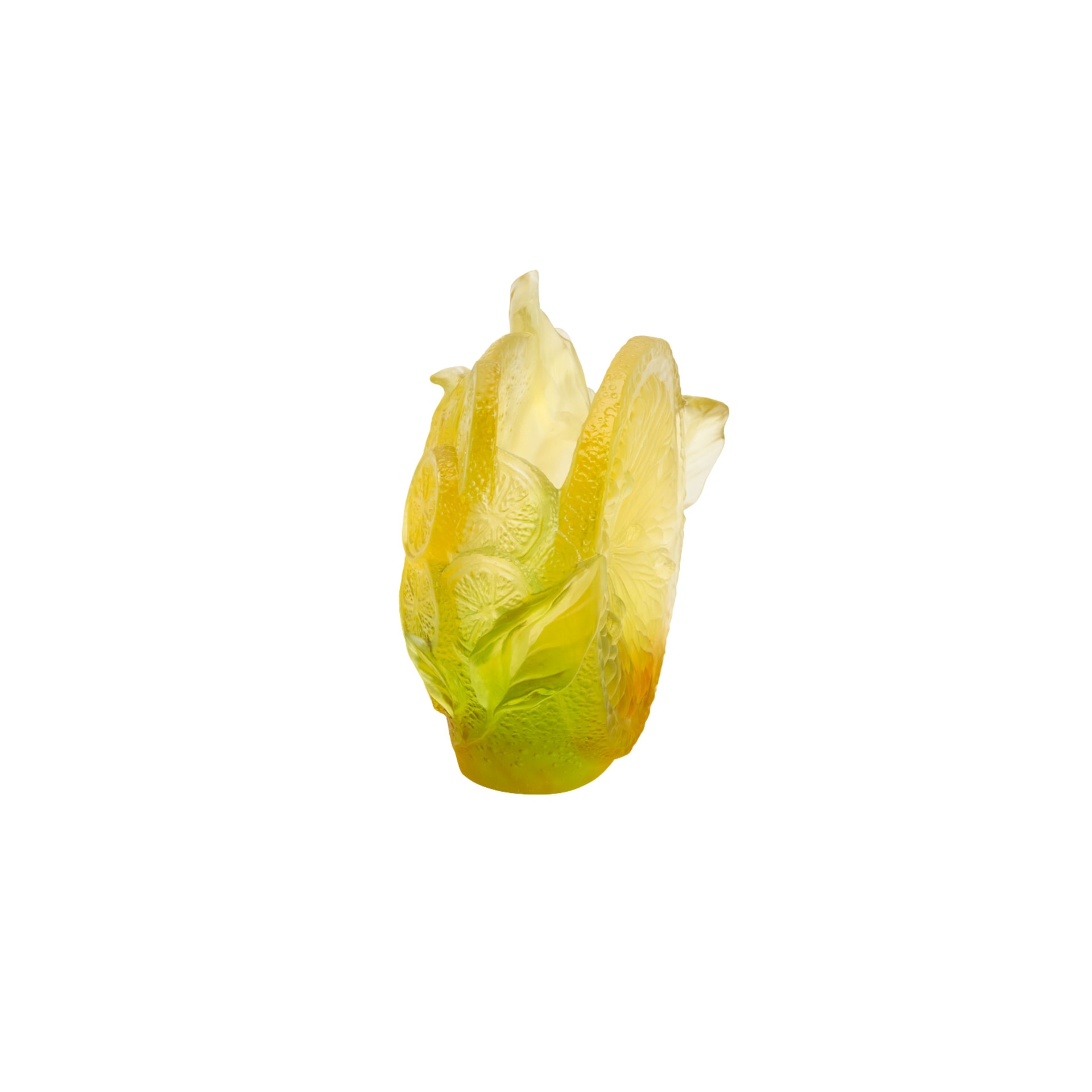 Daum, Citrus, Medium vase