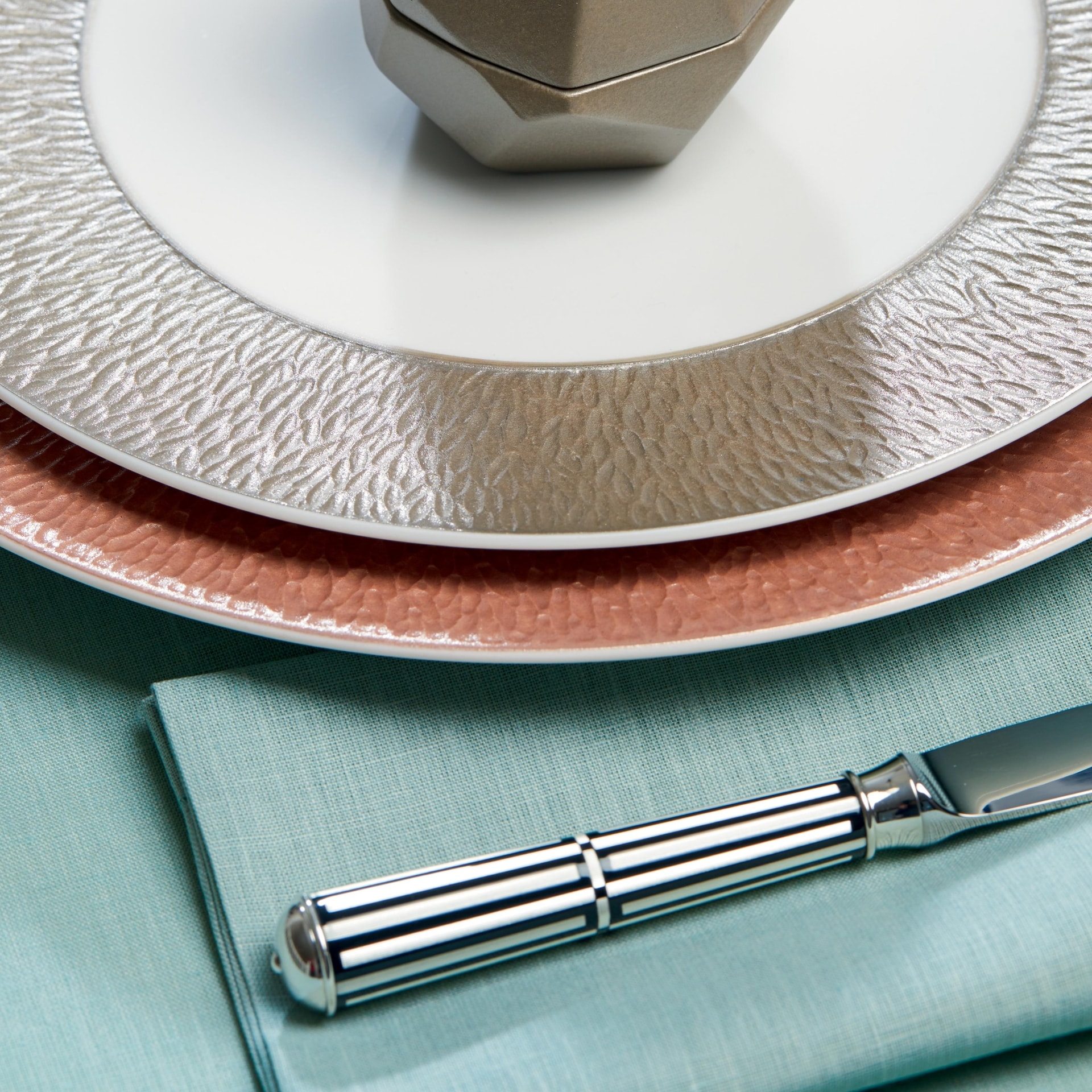 Ercuis, Arts decoratifs paquebot black, Serving fork