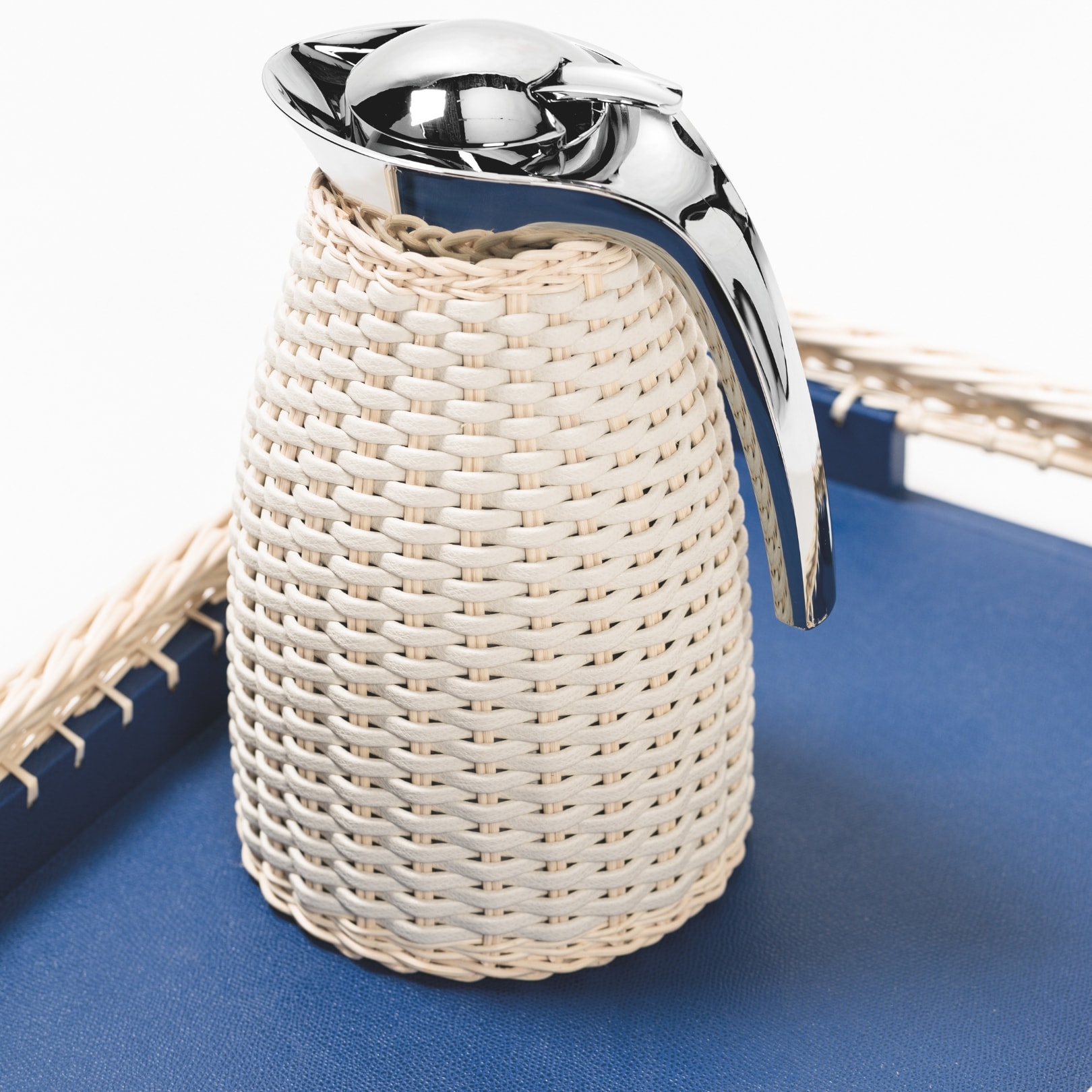 Pigment France, Leather & rattan carafes, Arles carafe 1 l