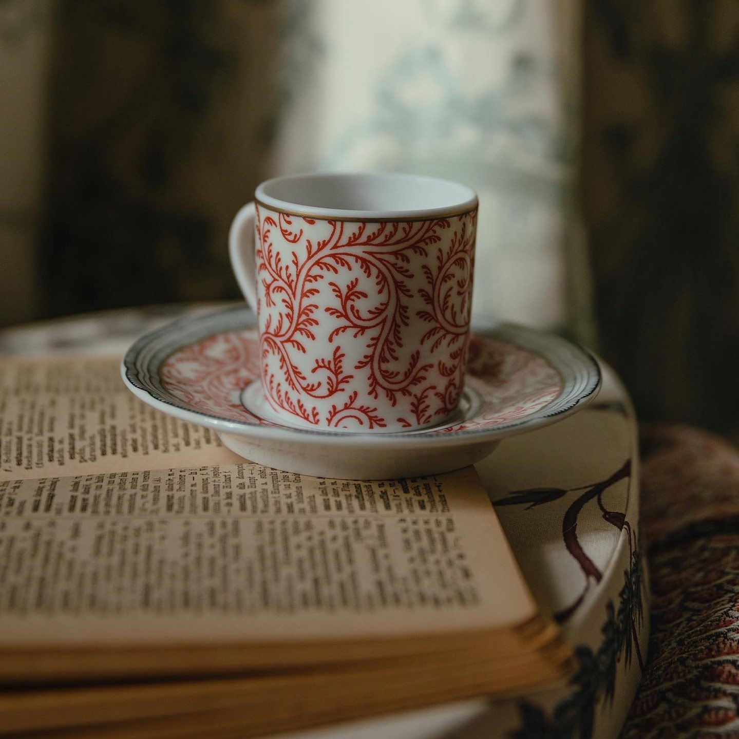 Bernardaud, Braquenié, Moka cup and saucer