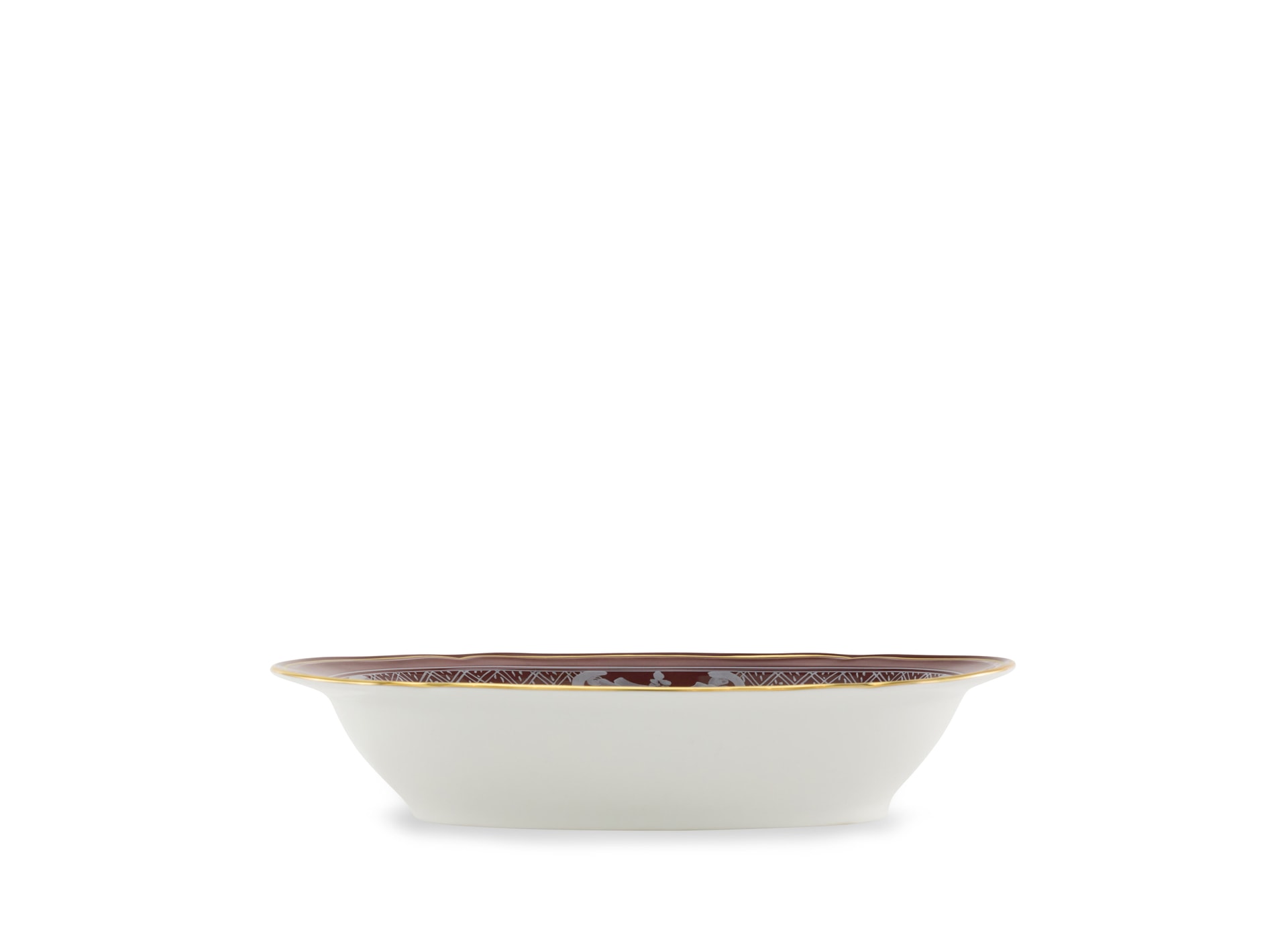 Ginori 1735, Oriente Italiano Castagna & Meringa, Oval bowl