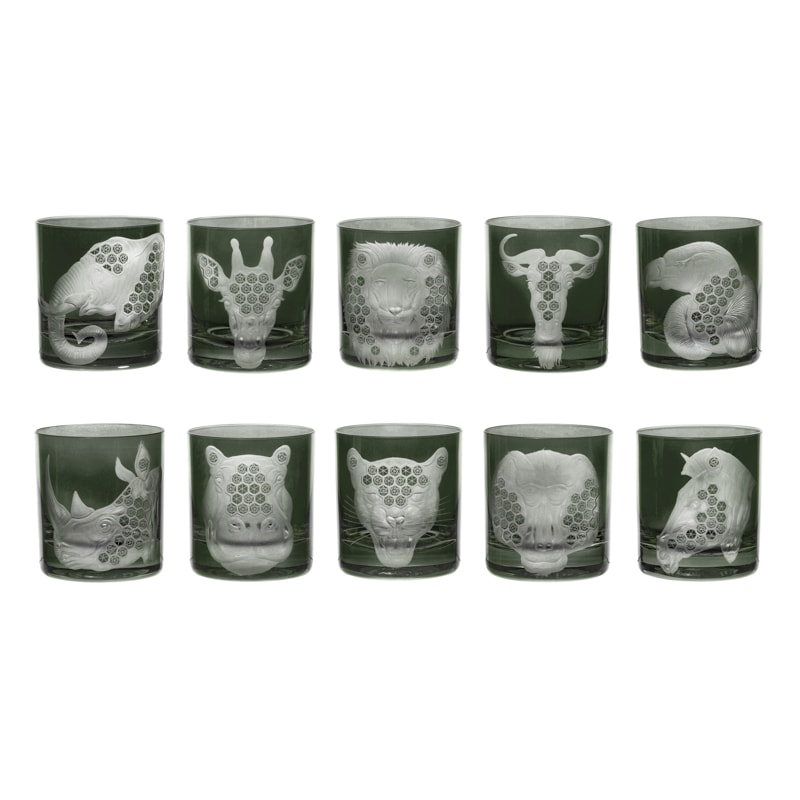Artel, African Safari double old fashioned, Double old fashioned, vulture