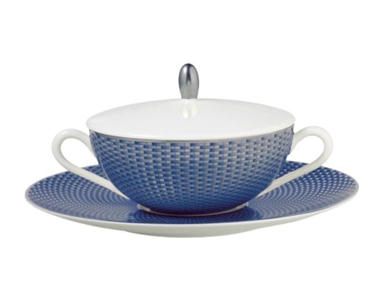 Raynaud, Trésor bleu, Cream soup saucer