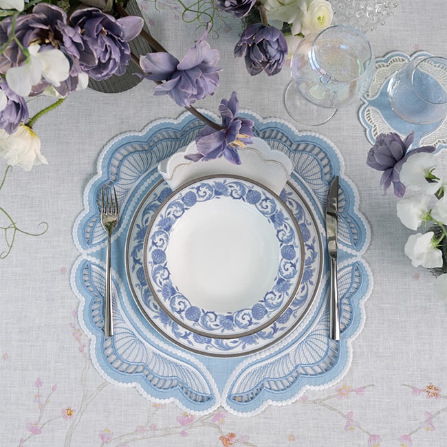 TRUFFLE BEE, OYSTER, Placemats set of 2