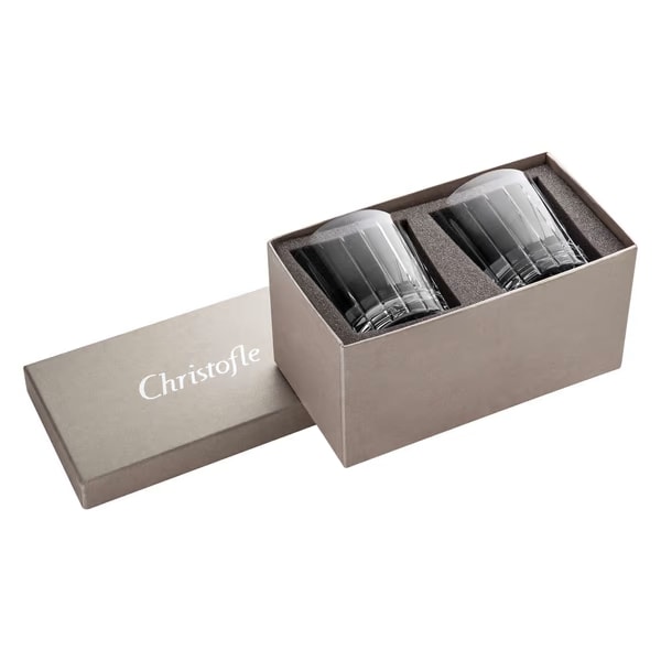 Christofle, Iriana, Old Fashioned glasses, set of 2