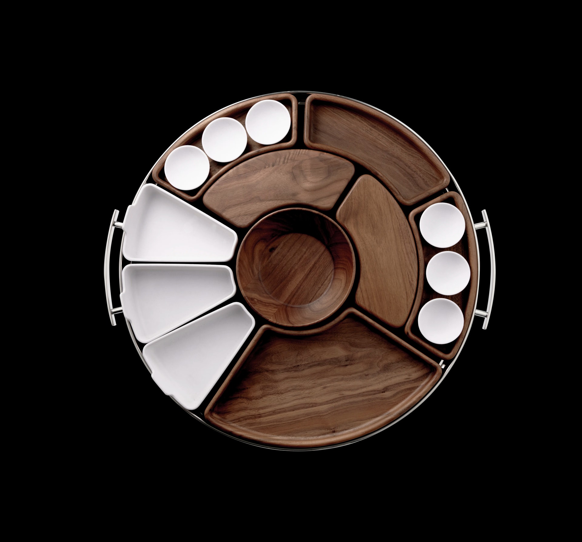 Christofle, Mood, MOOD ASIA Round Tray