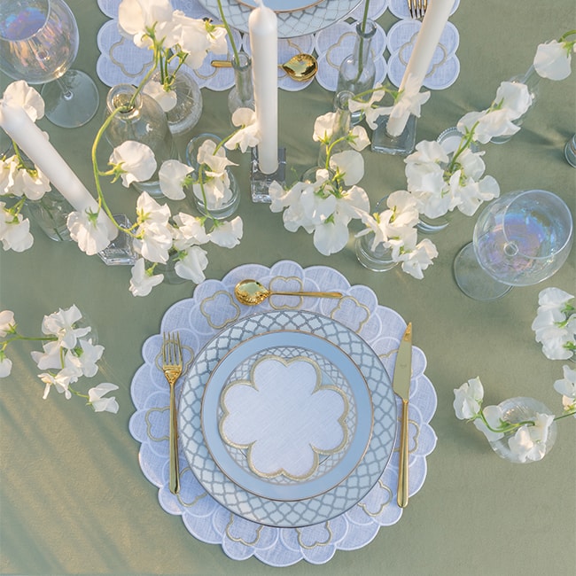 TRUFFLE BEE, FLOWER MARKET, Placemats set of 2
