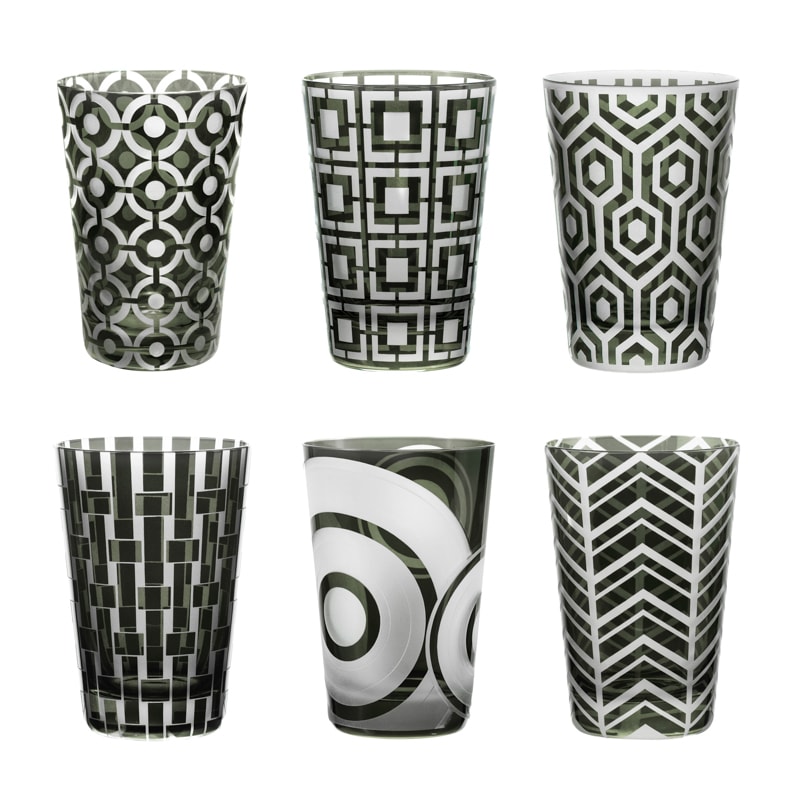 Artel, Polka dot tumblers, Tumbler, smoke