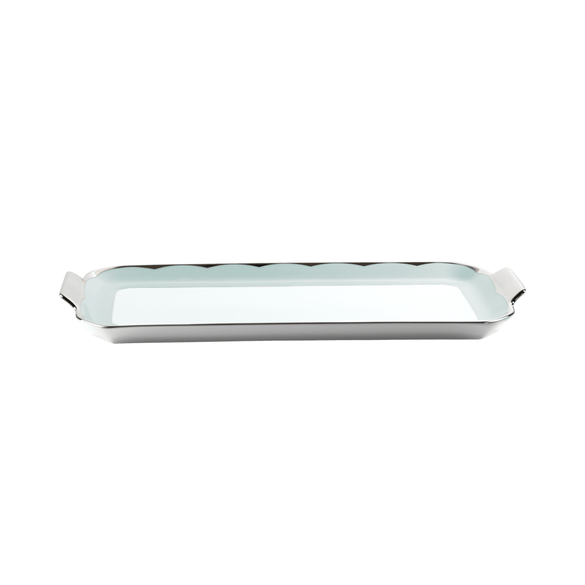 Haviland, Illusion Menthe, Long cake platter