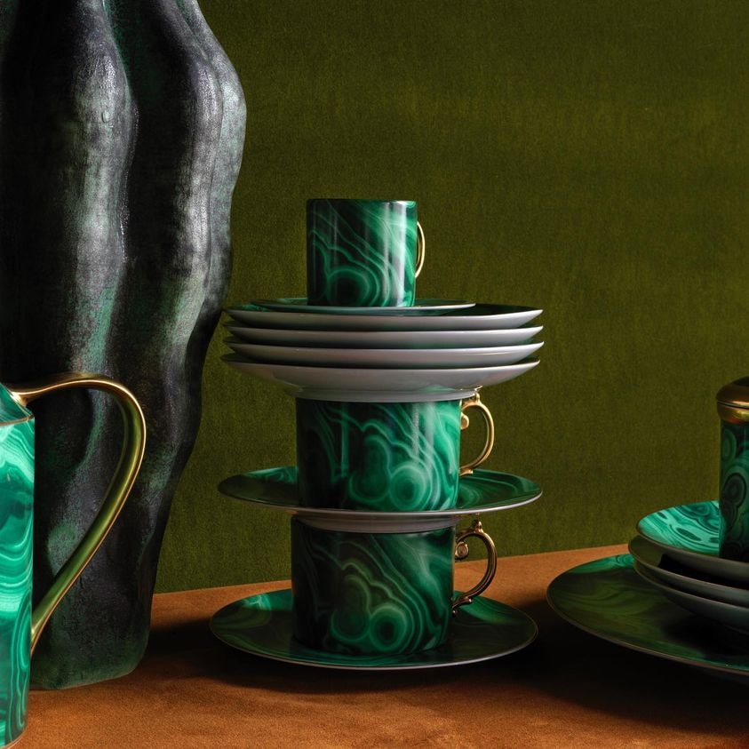 L'Objet, Malachite, Tea cup