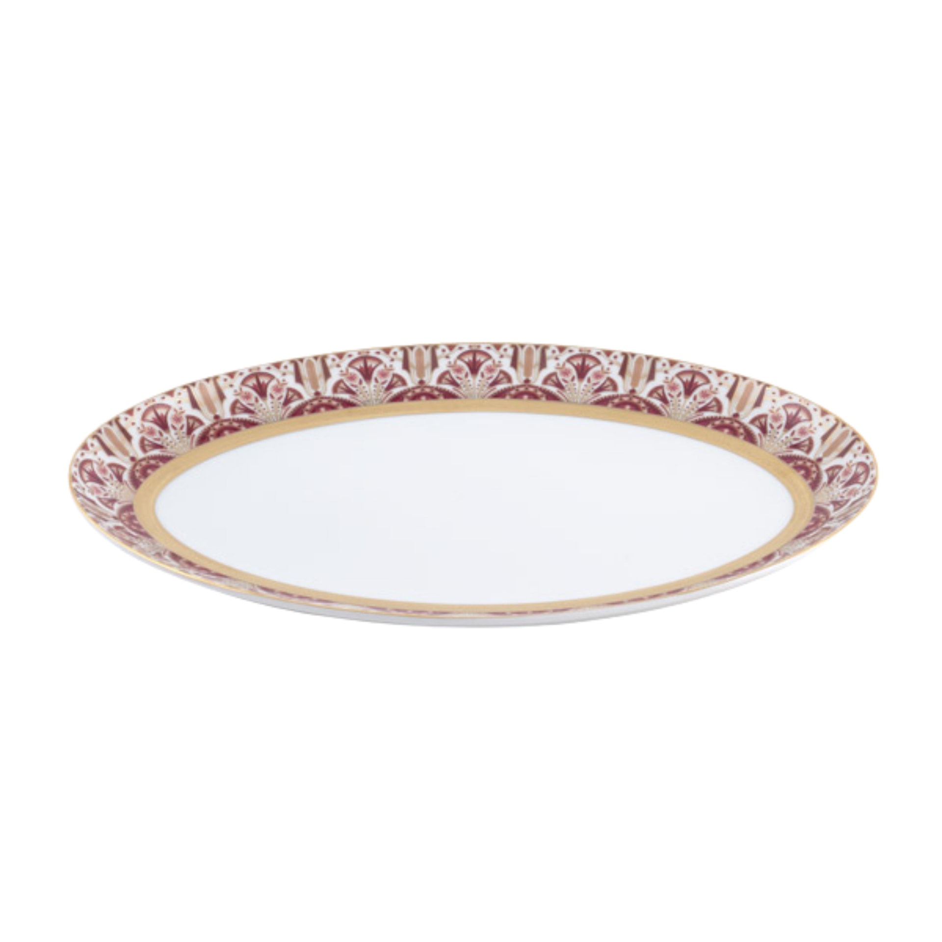 Haviland, Rêves du Nil Purple, Oval platter, small