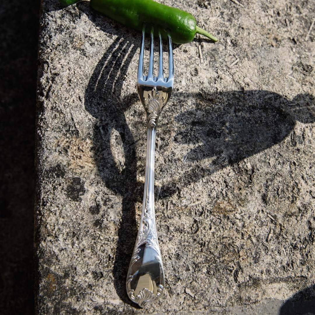 Christofle, Marly, silver plated, Fish fork