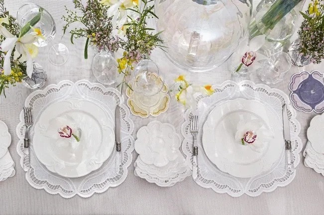 TRUFFLE BEE, OYSTER, Placemats set of 2