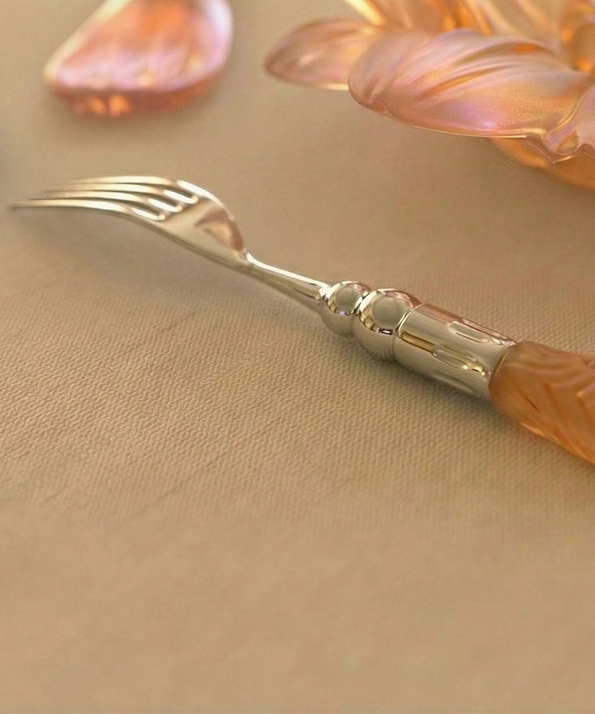 Daum, Or d'Abeille Tableware, Set of 2 table forks
