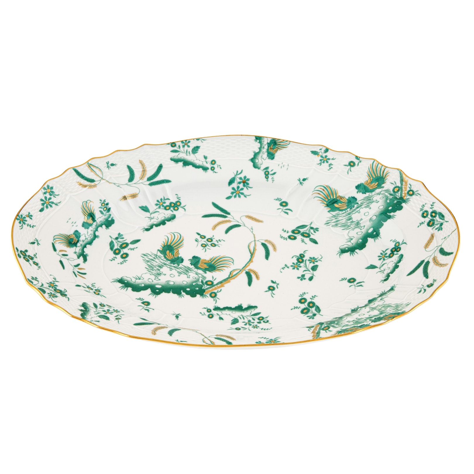 Ginori 1735, Oro Di Doccia, Large oval platter