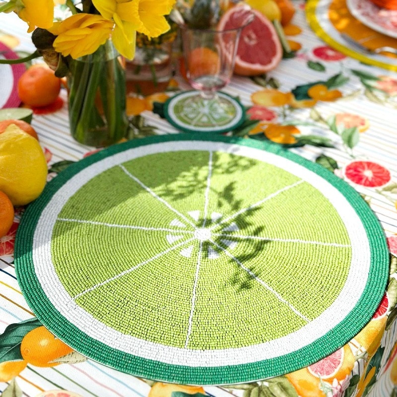 Von Gern Home, Citrus, Citrus Coasters S/4
