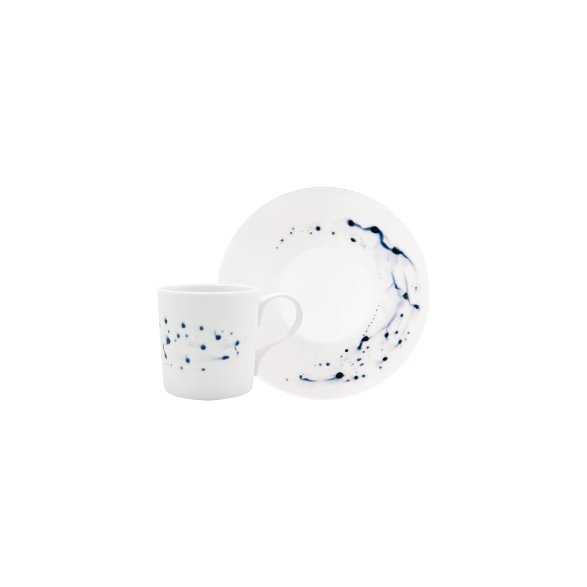 Jaune de Chrome, Blue Impression, Coffee saucer