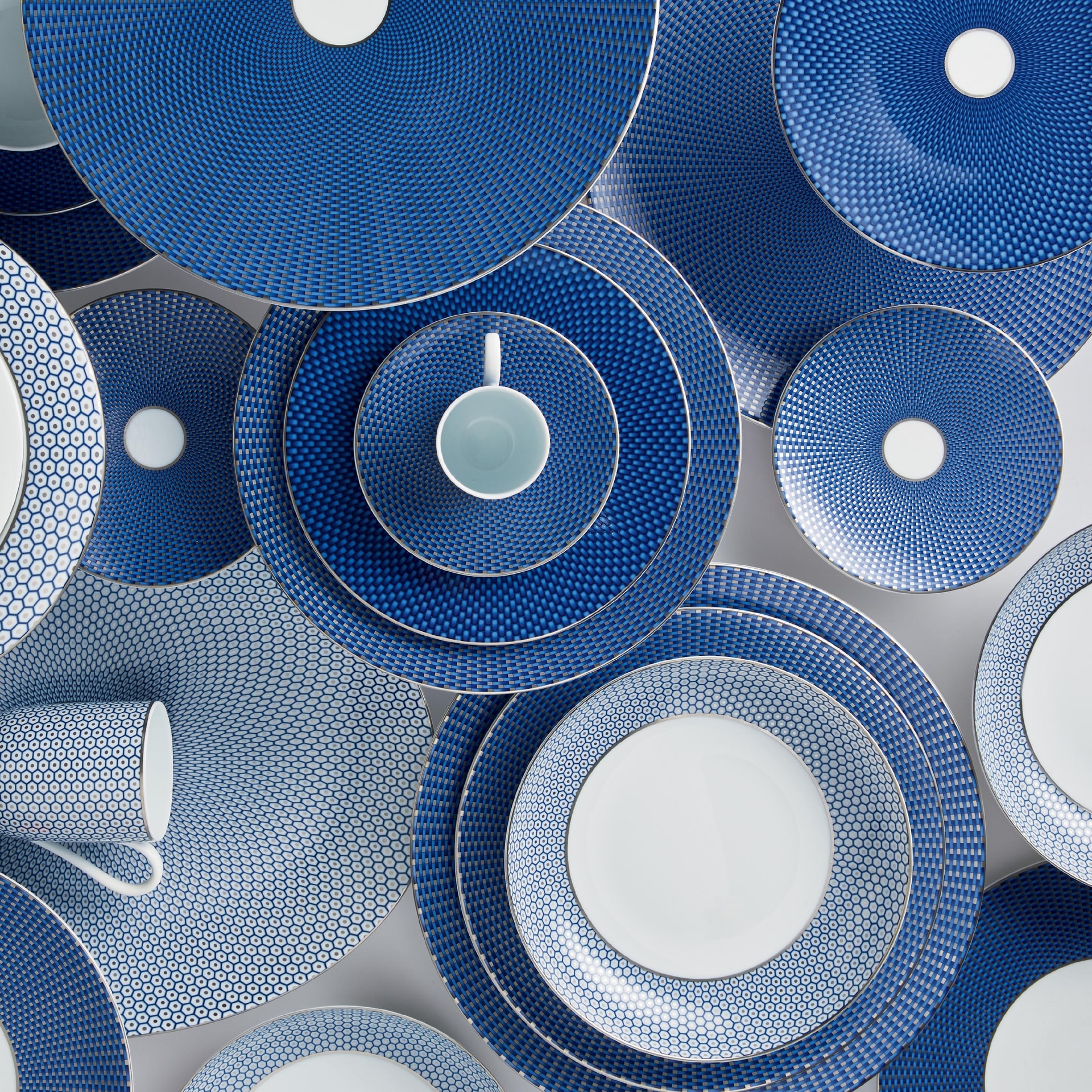 Raynaud, Trésor bleu, Espresso cup and saucer