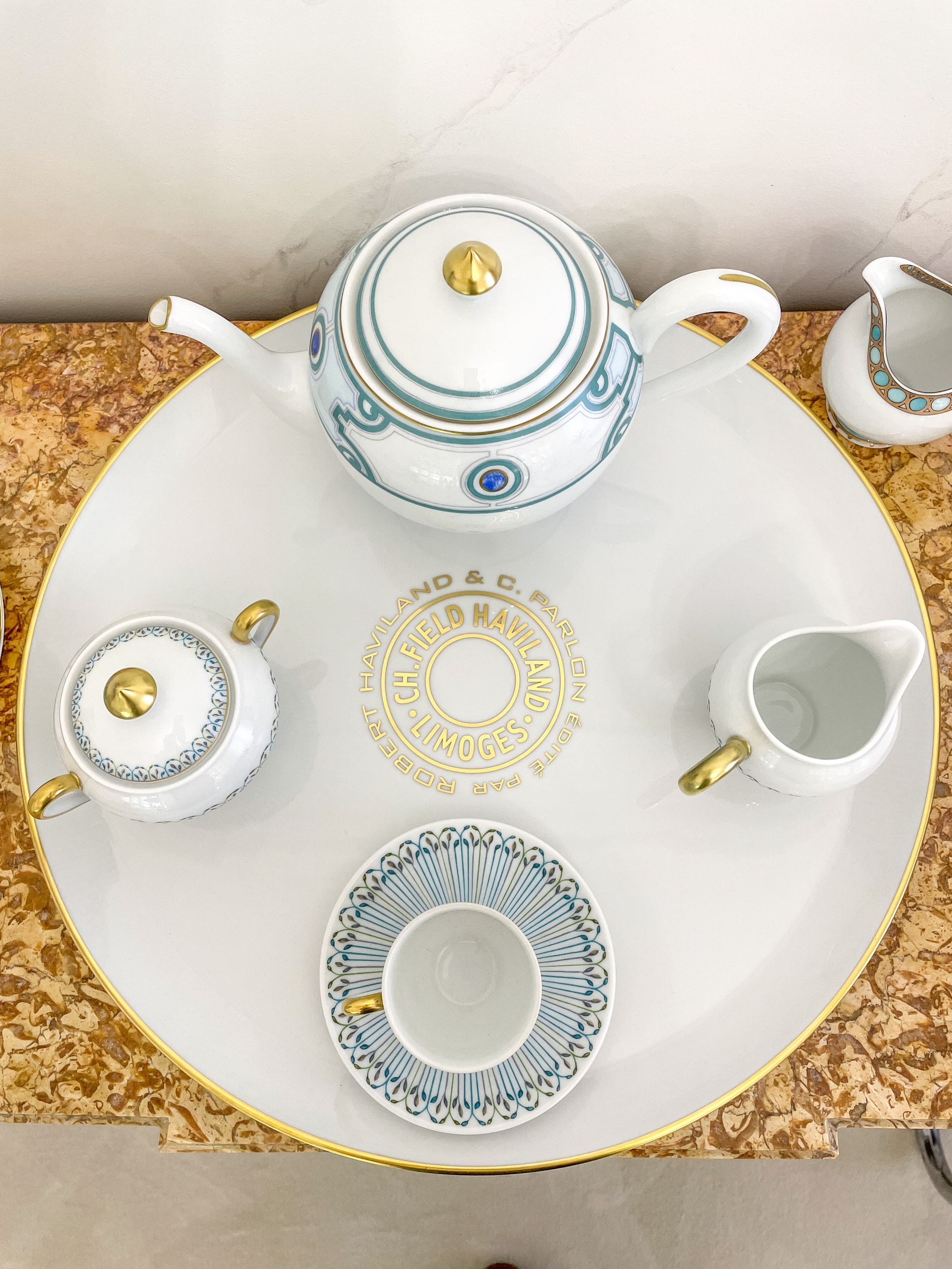 Robert Haviland & C. Parlon, Jardin de louise, Sugar bowl
