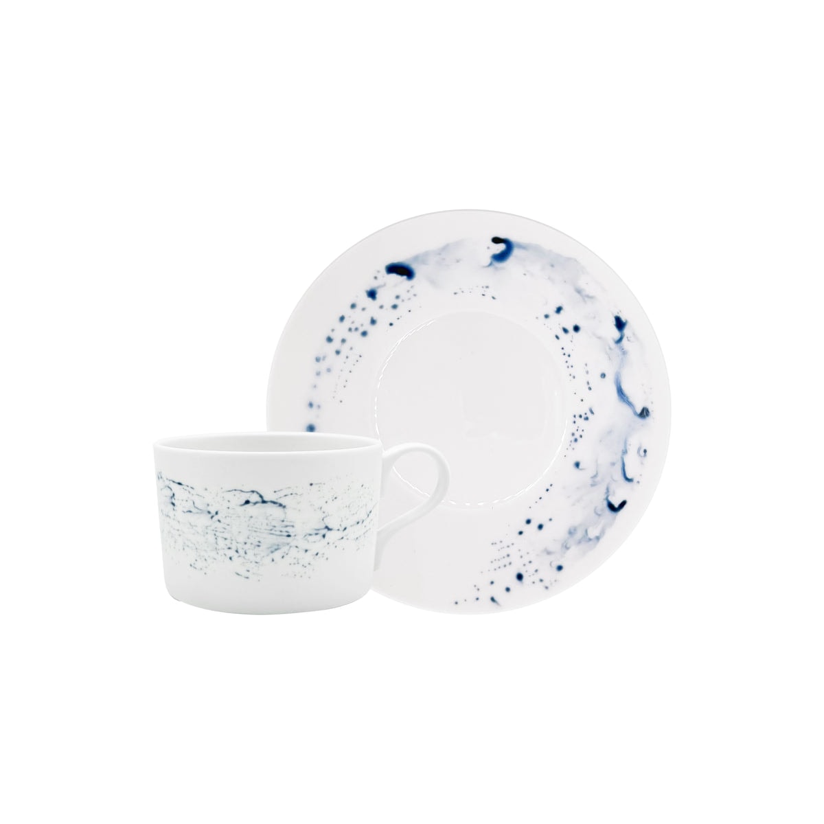 Jaune de Chrome, Blue Impression, Tea saucer