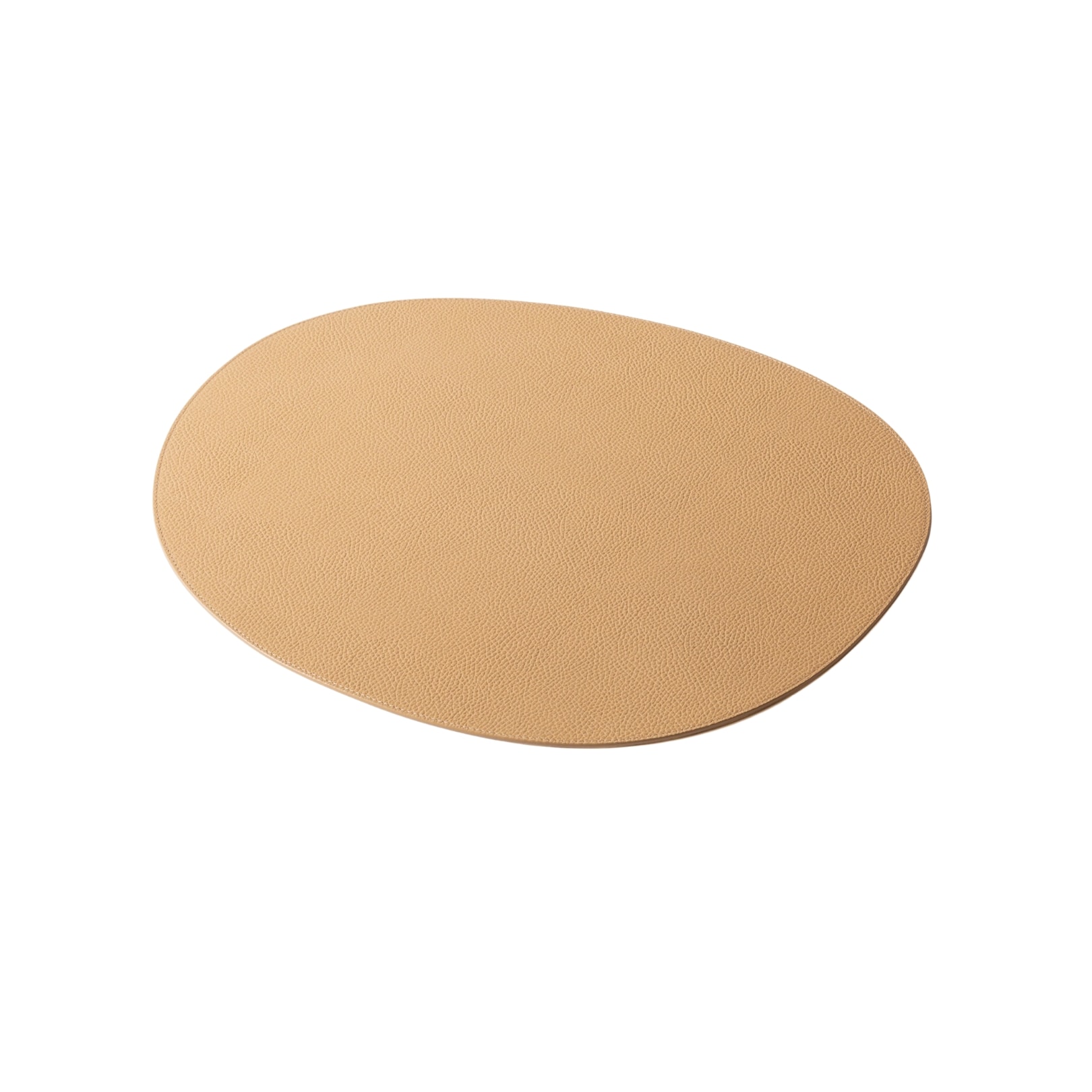 Giobagnara, Maris placemats and coasters by Kelly Wearstler, Round placemat, cappuccino