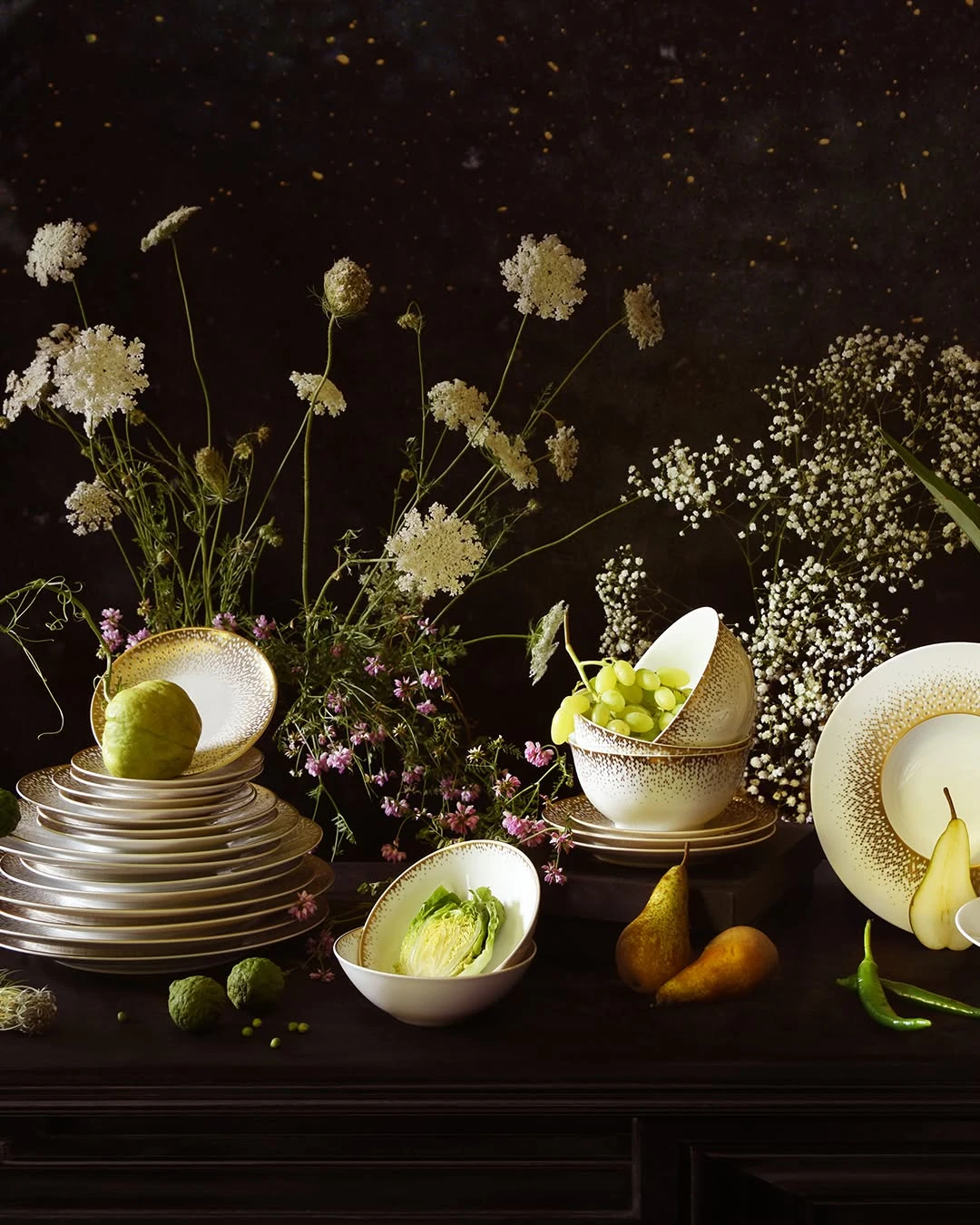Haviland, Souffle d'or, Noodles bowl