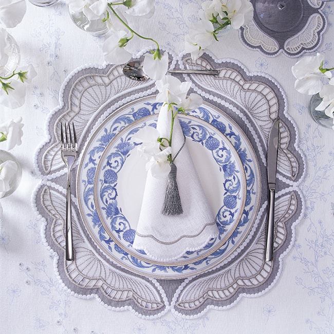 TRUFFLE BEE, OYSTER, Placemats set of 2