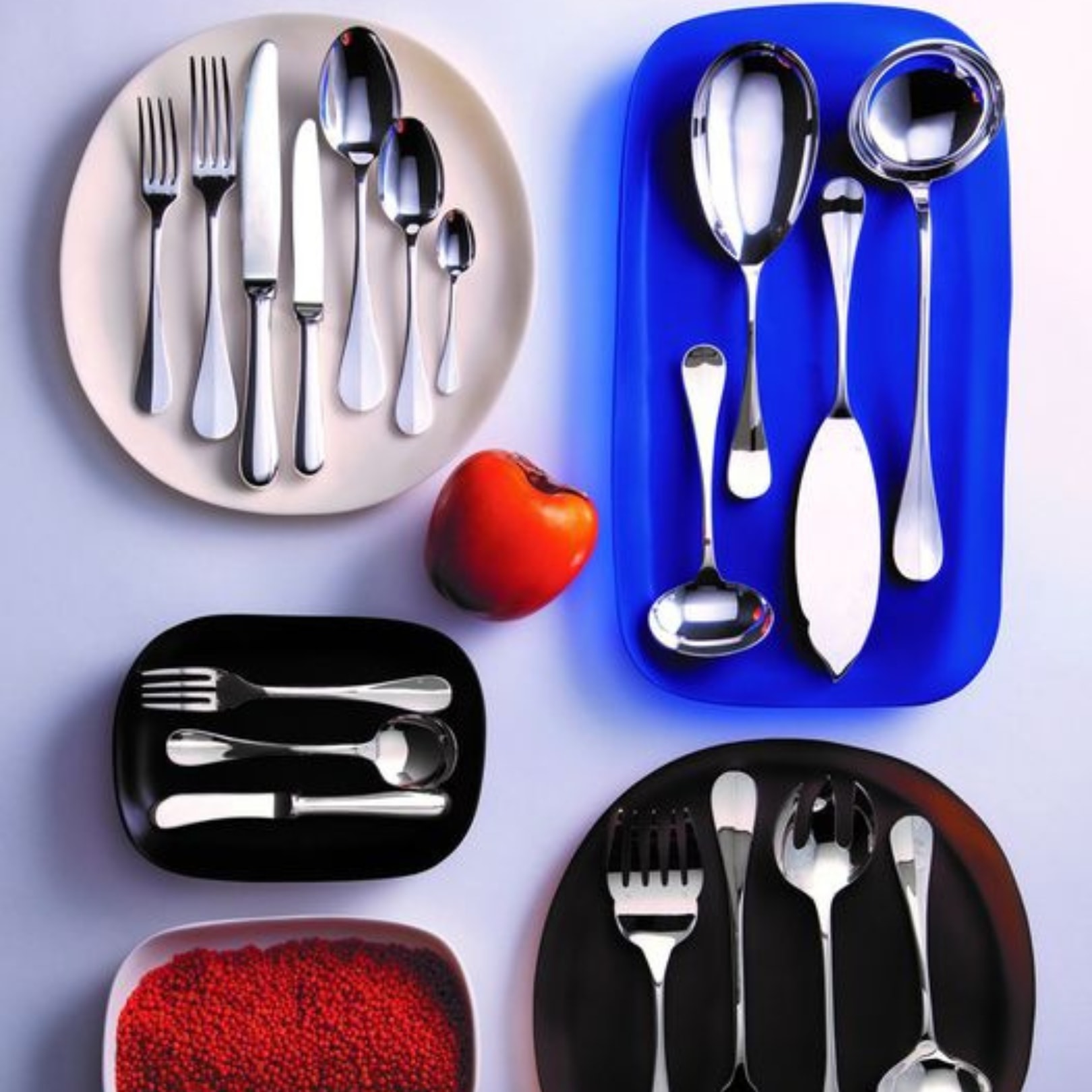 Christofle, Fidelio cutlery, silver plated, Dinner fork