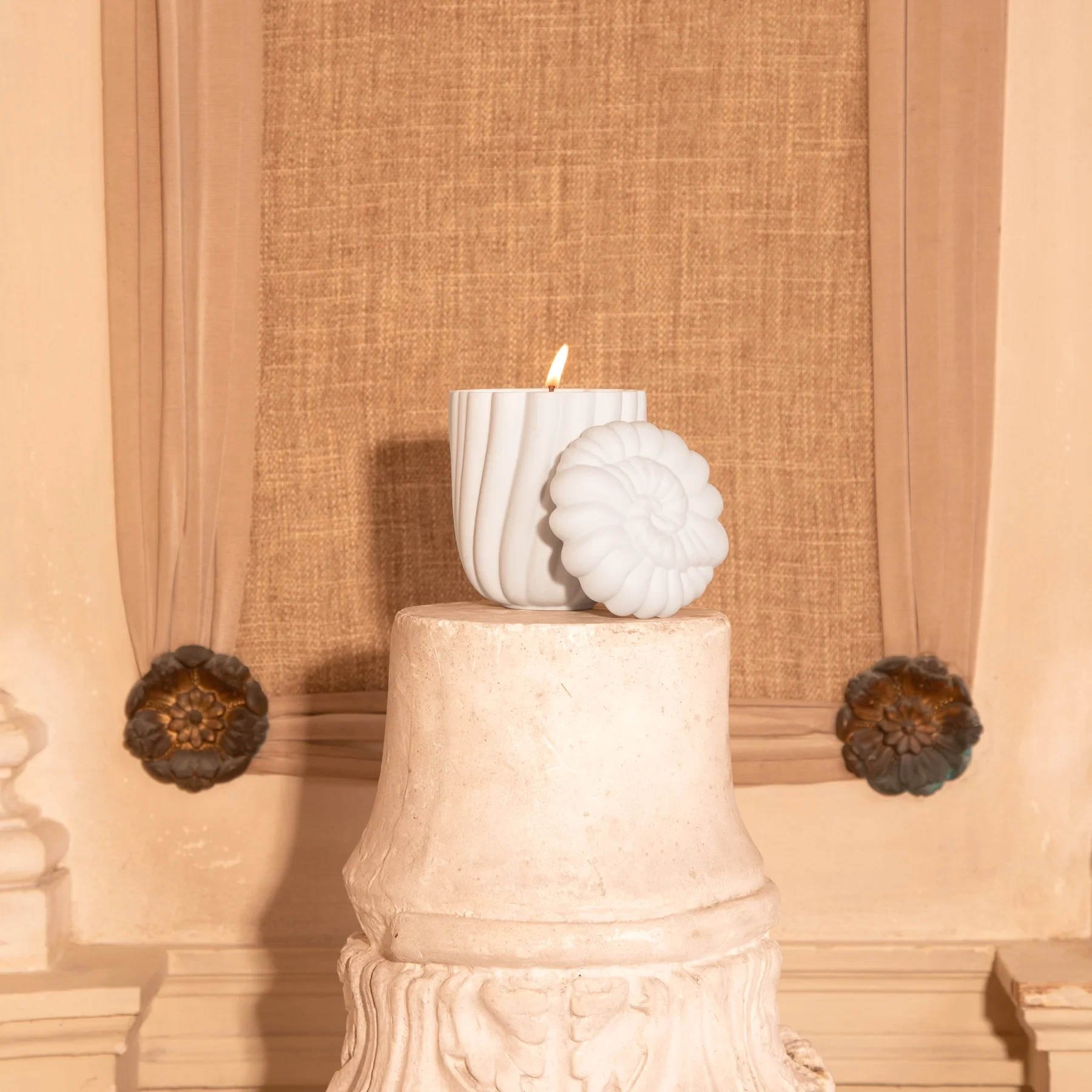 L'Objet, Homeware Collection by Jessica McCormack, Candle, white