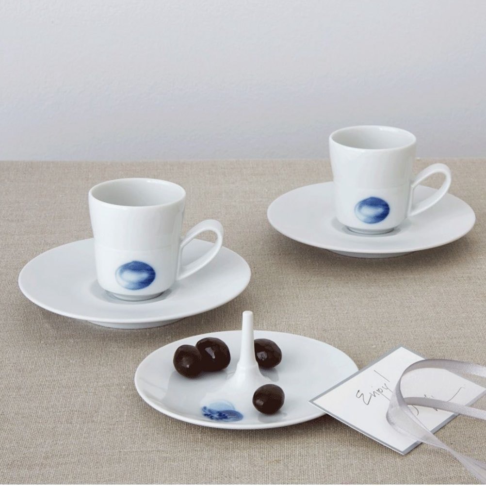 Hering Berlin, Ocean, Espresso cup and saucer