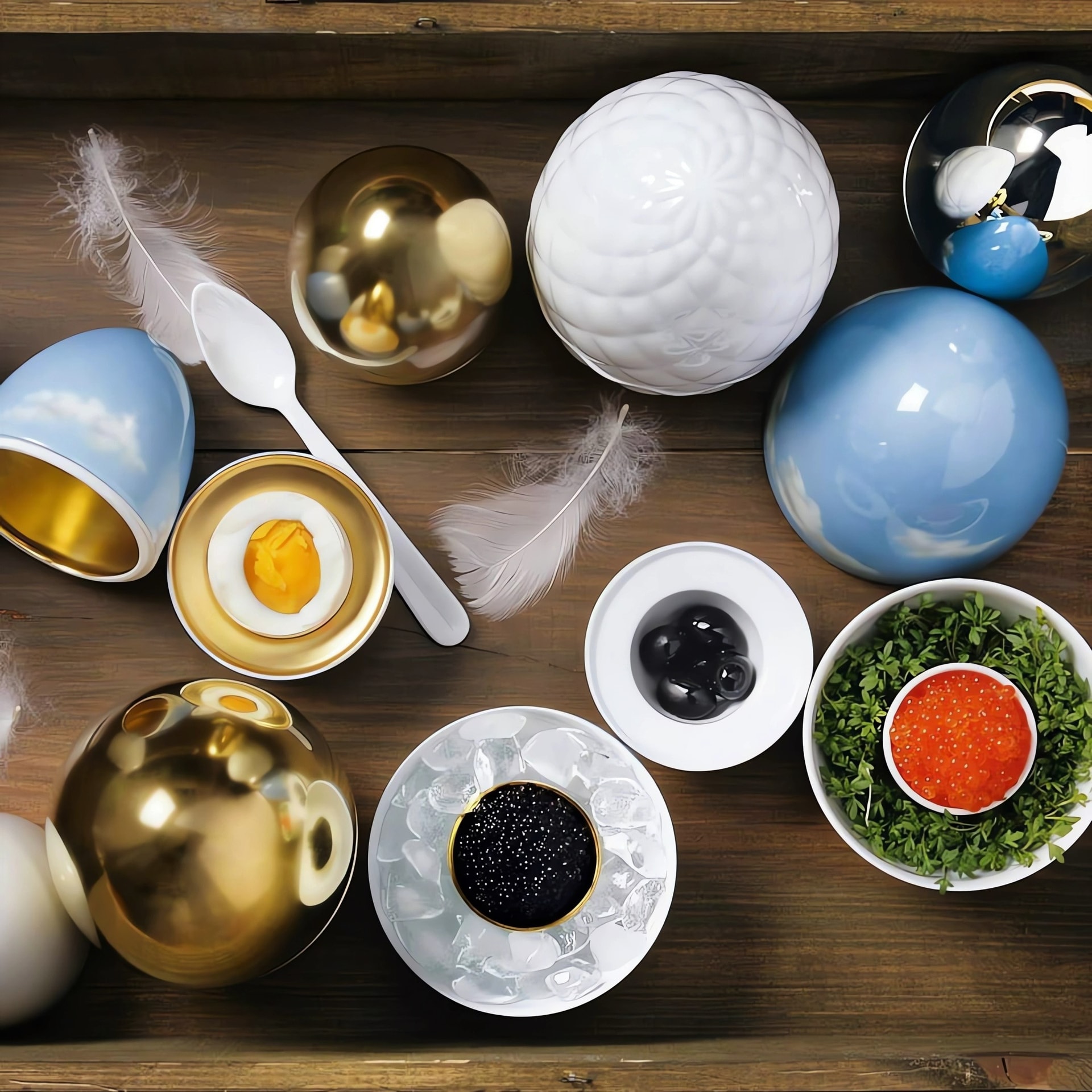 Sieger by Fürstenberg, Matroschka & Matroschischka , Matroschischka egg cup