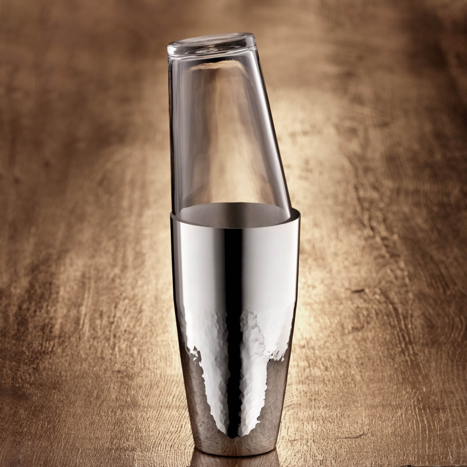 Robbe & Berking, Martelé Accessories, Cocktail shaker with glass