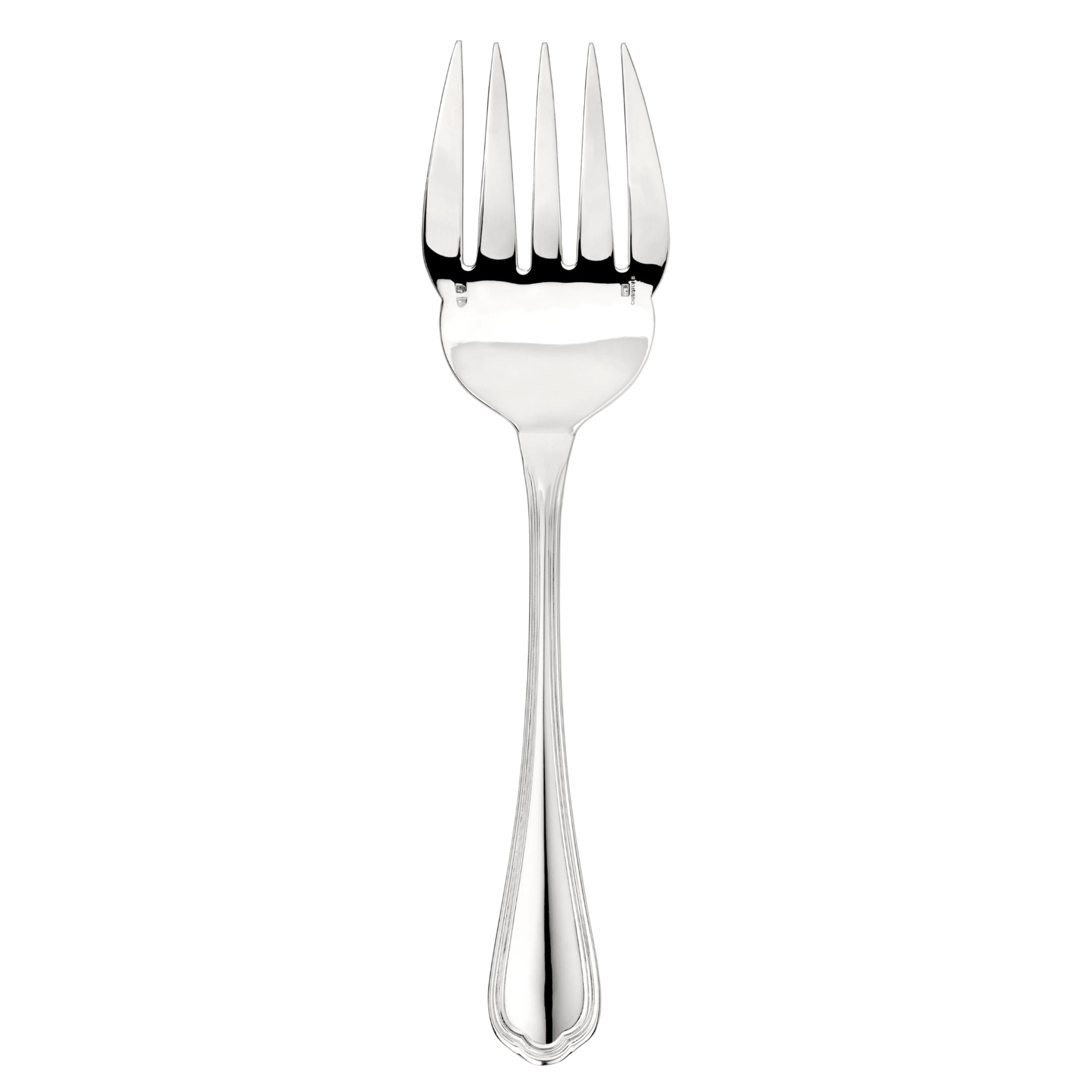 Christofle, Spatours, silver plated, Fish serving fork