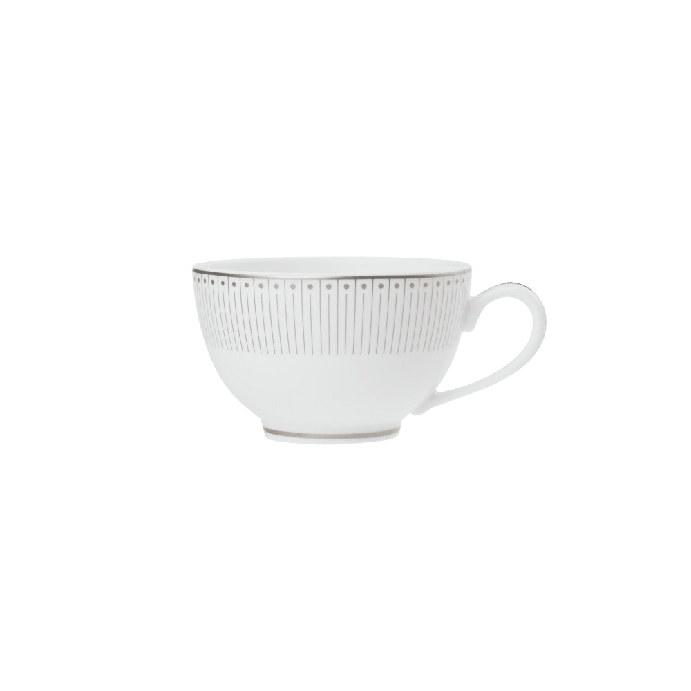 Christofle, Malmaison Impériale Platinum, Tea cup and saucer