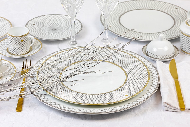 Robert Haviland & C. Parlon, Home Gold, Oval platter 36 cm