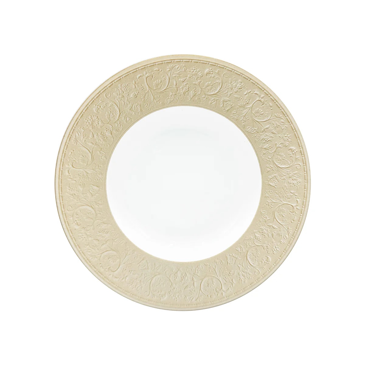 J.L Coquet, Swan Colors, Rim soup plate, medium