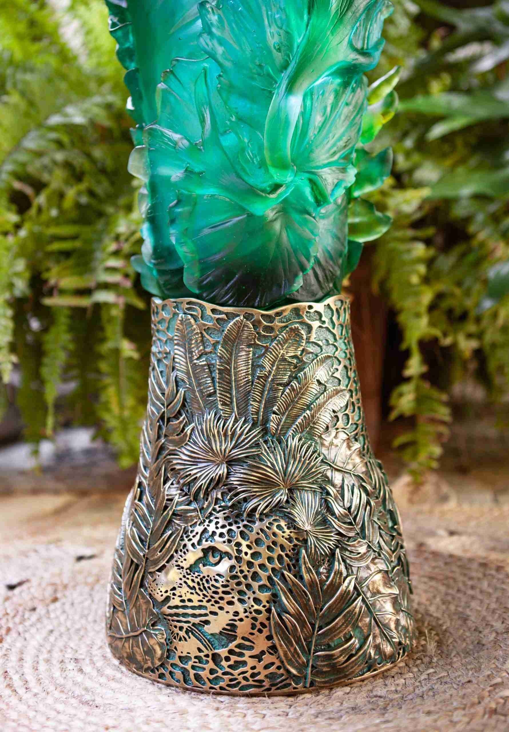 Daum, Borneo vases, Prestige vase, limited edition
