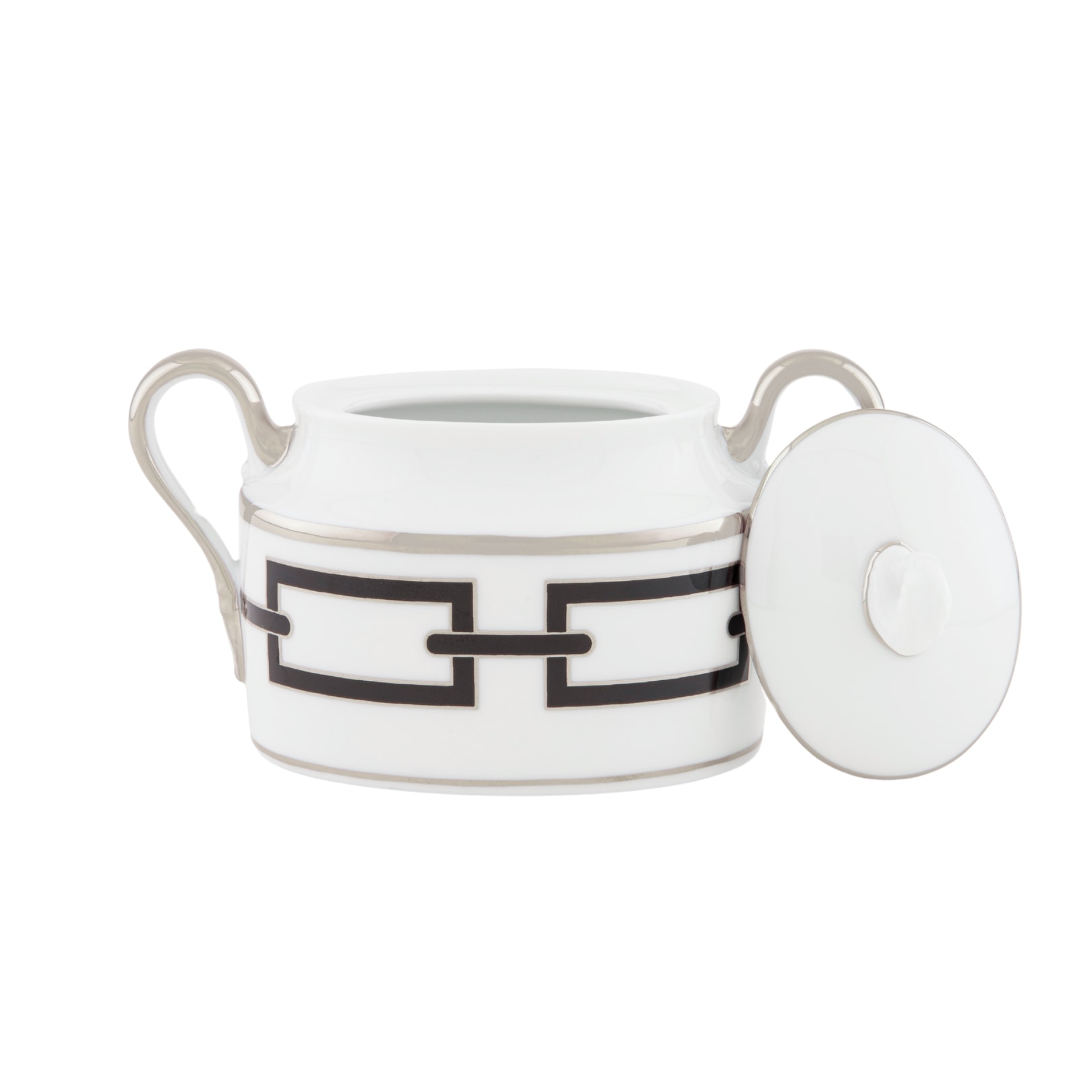 Ginori 1735, Catene Nero, Sugar bowl