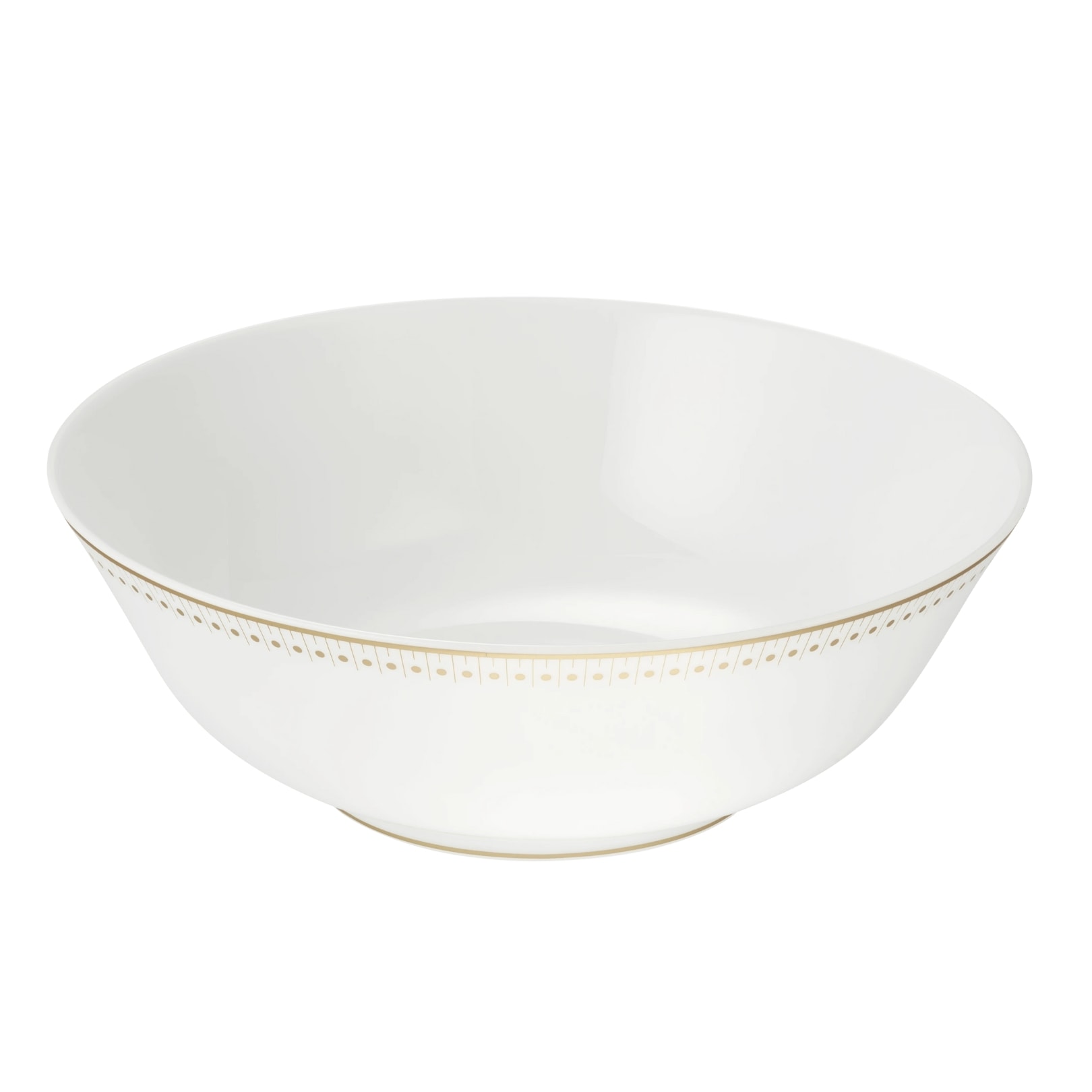 Christofle, Malmaison Impériale Gold, Salad serving bowl