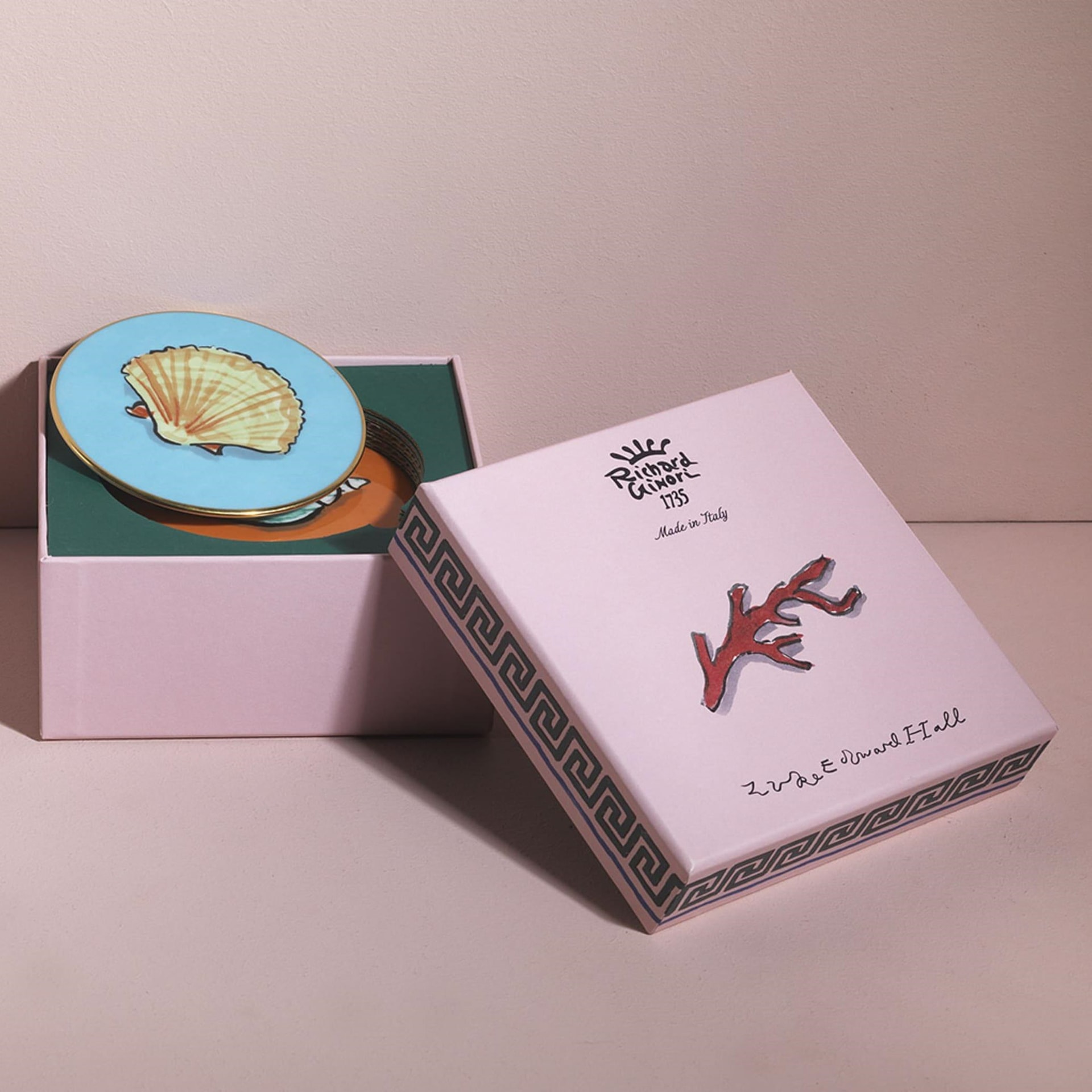 Ginori 1735, Il viaggio di Nettuno, 4 coasters
