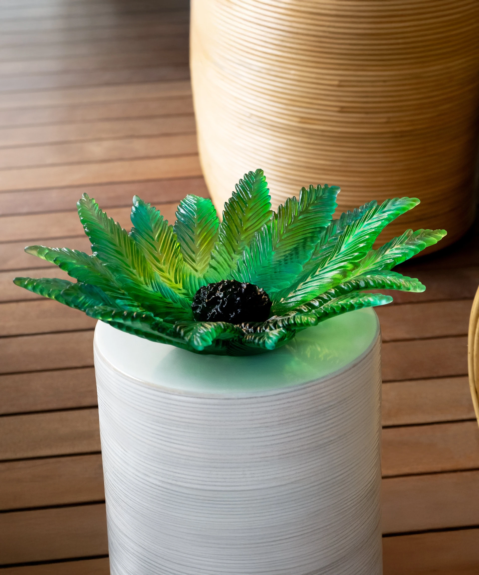 Daum, Palm Beach, Large centerpiece, 375ex