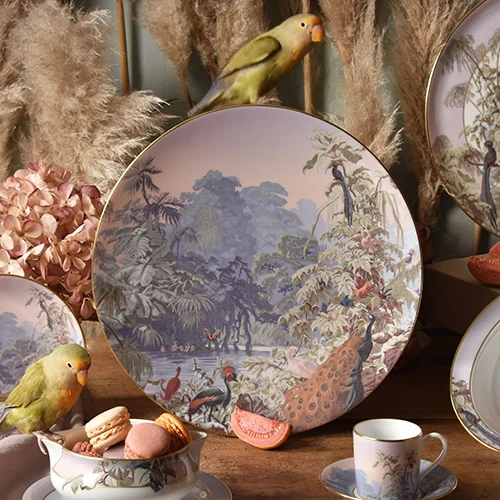 Haviland, Le Brésil, Presentation plate