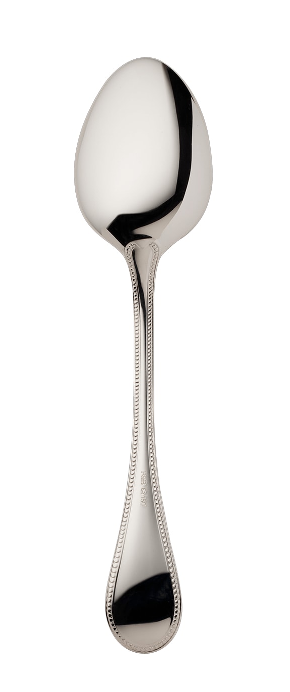 Robbe & Berking, Französisch-perl cutlery, silver plated, Menu spoon