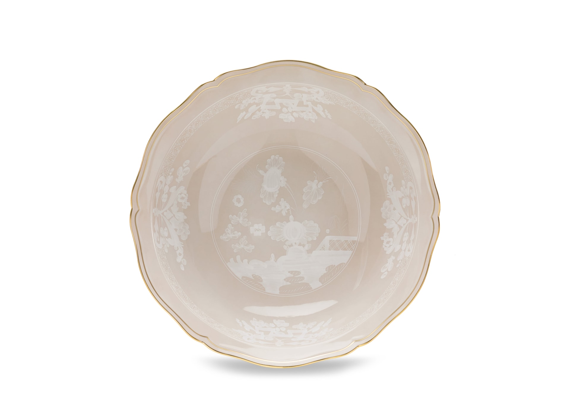 Ginori 1735, Oriente Italiano Castagna & Meringa, Serving bowl