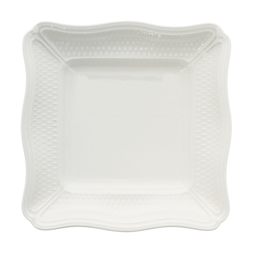 Gien, Pont aux Choux White, Shallow dish