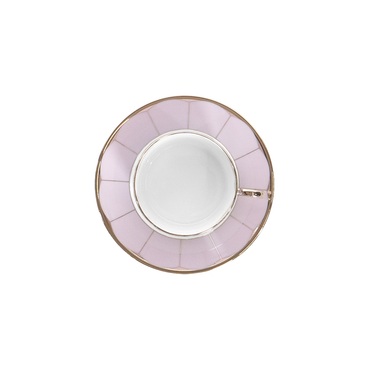 Haviland, Illusion Lavande, Teacup and saucer