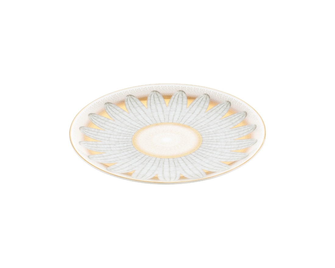 Daum, Or d’Abeille Dinnerware, Set of 2 dessert plates