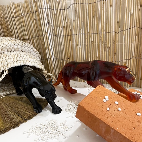 Daum, Univers Animaliers, Amber panther