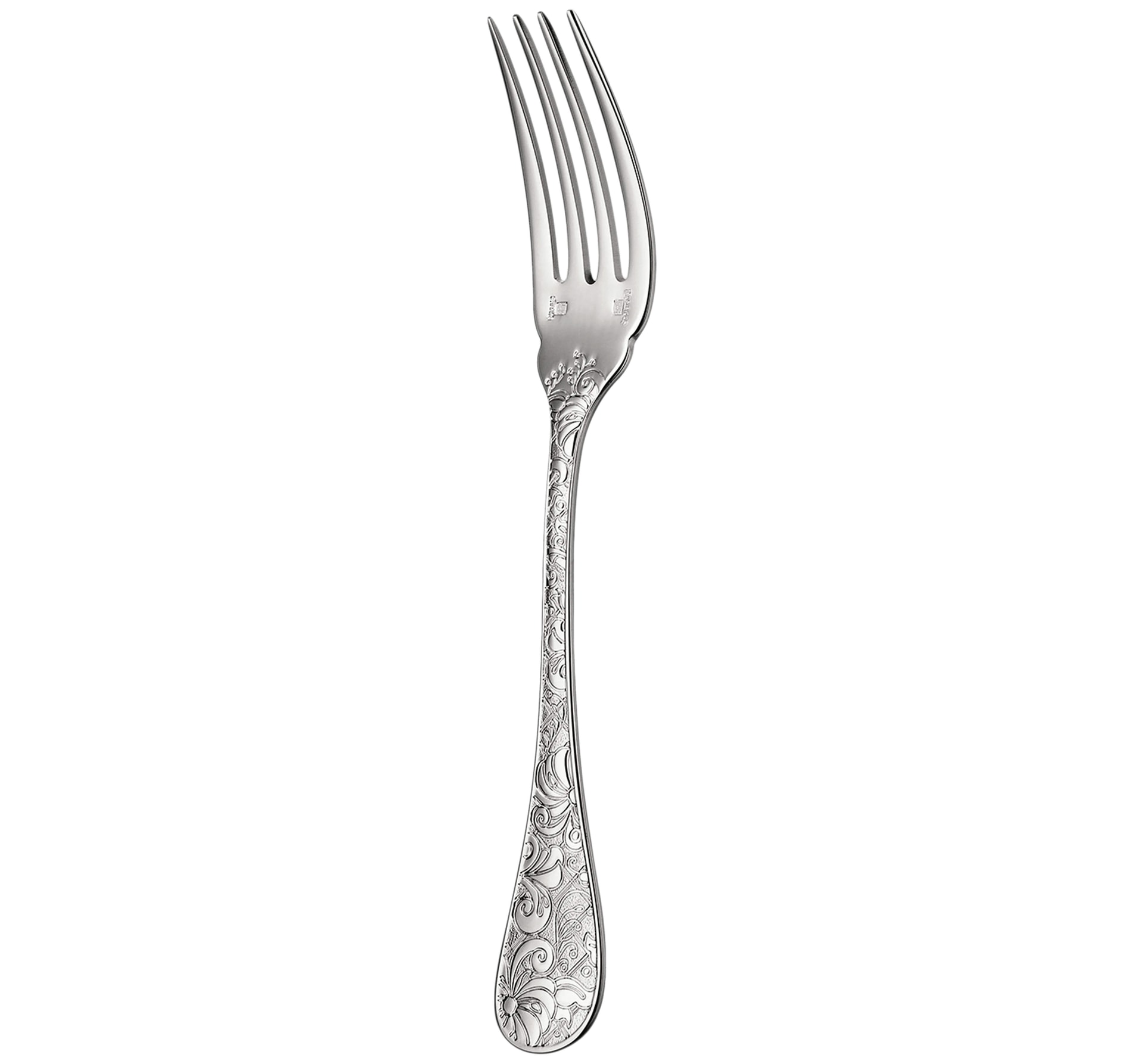 Christofle, Jardin d'Eden, silver plated, Fish fork