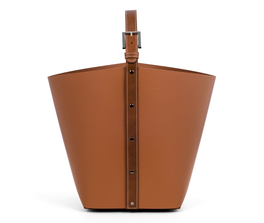 Pinetti, Ovo baskets, Large basket with handles, camel